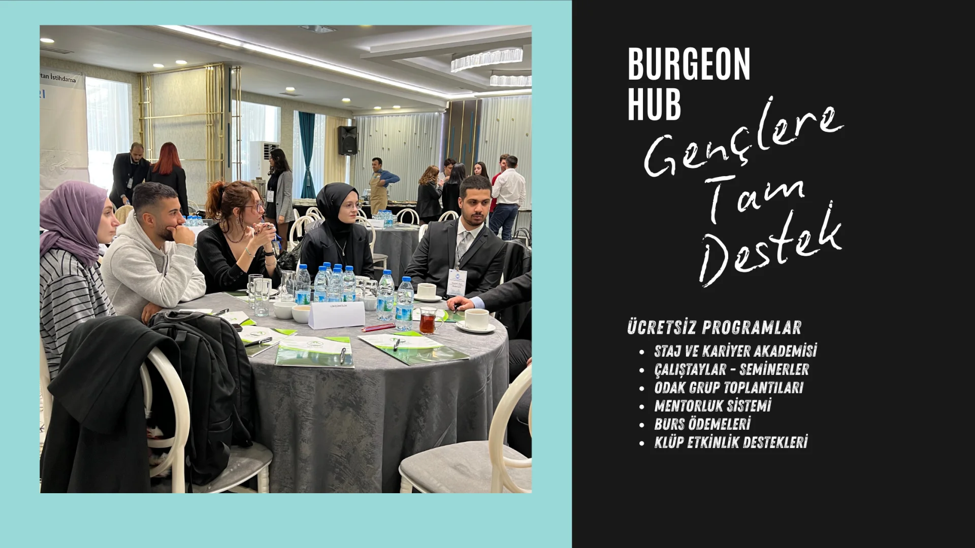 Burgeon Hub, Ankara, İstanbul, Gençlik, Üniversite, Staj ve Kariyer Akademisi